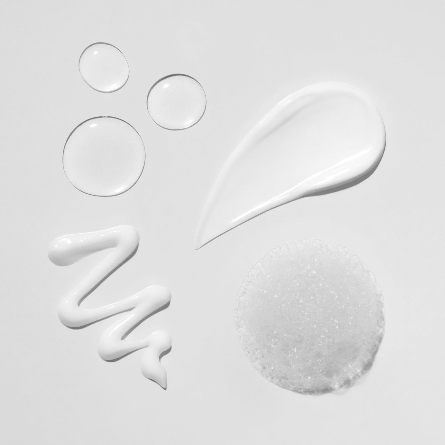skincare swatches 