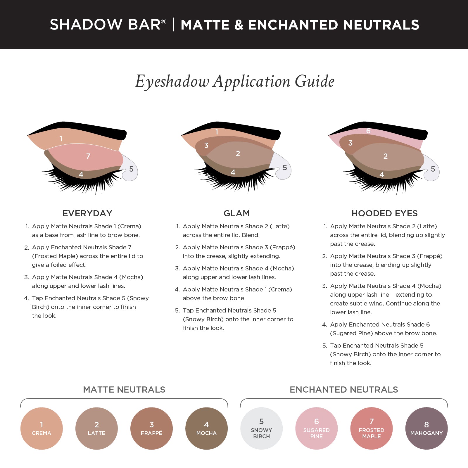 Shadow Bar® Enchanted Neutrals