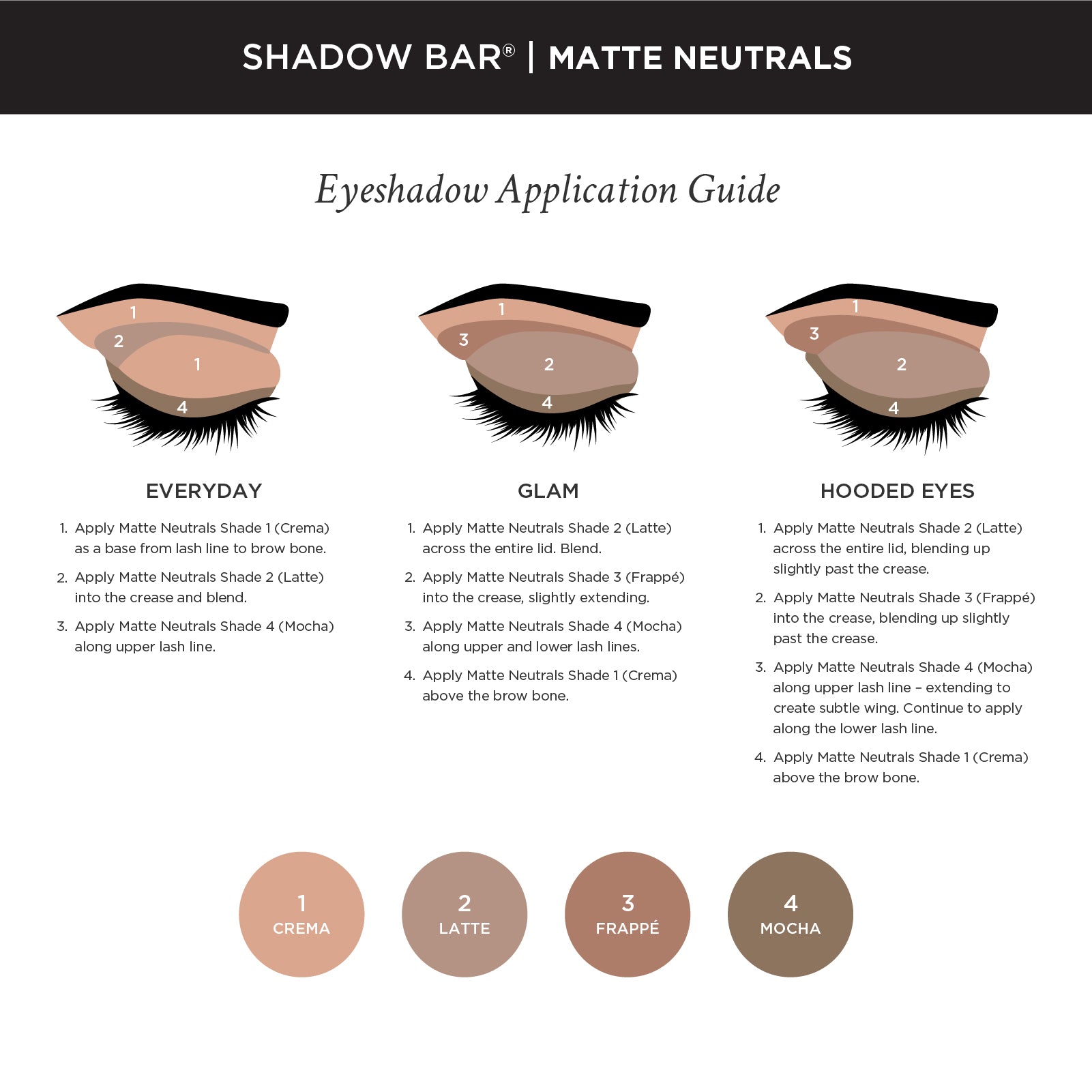 Shadow Bar® Matte Neutrals