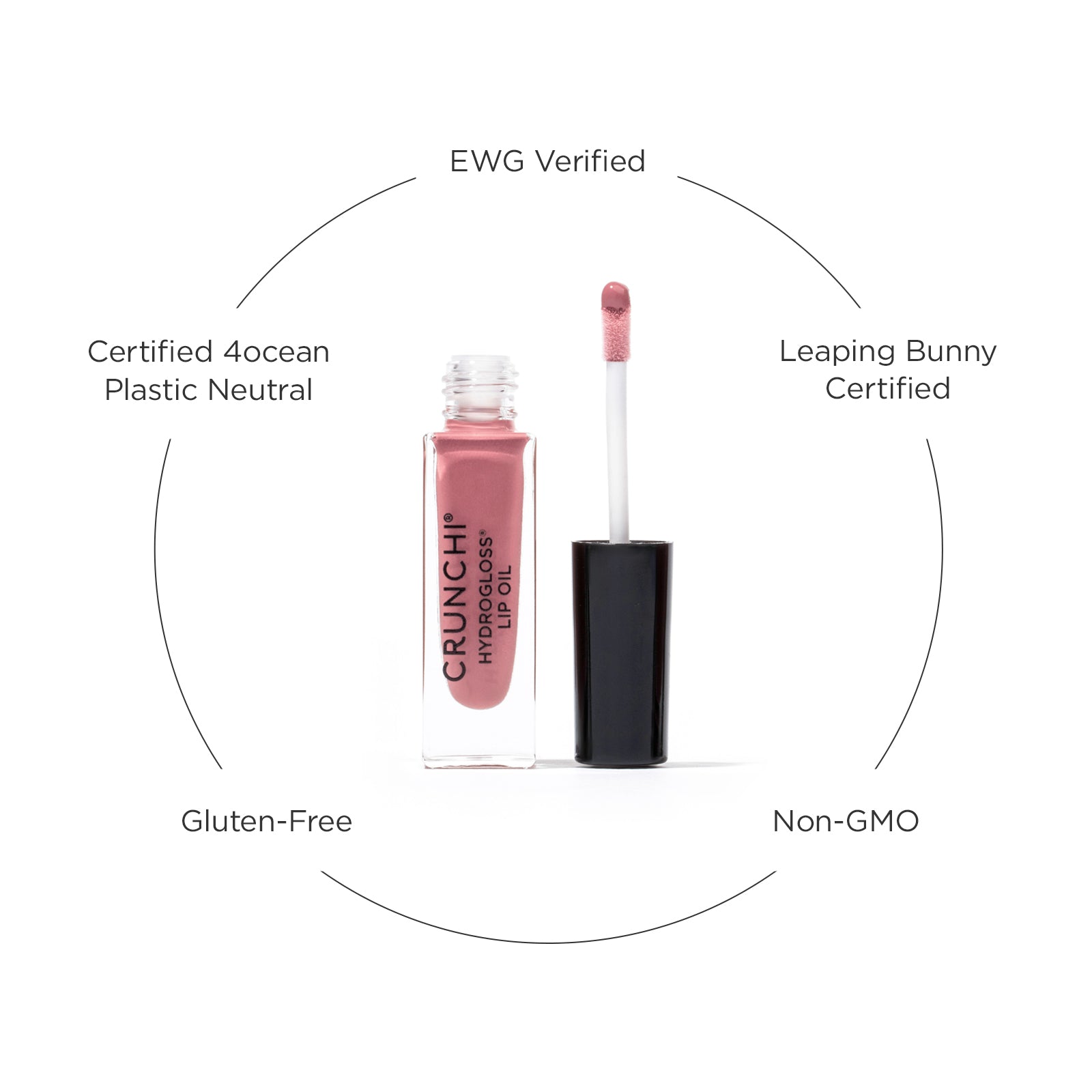 Hydrogloss Lip Oil | Hydrating Shine & New Packaging | Crunchi